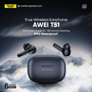 Awei T51 True Wireless Earbuds