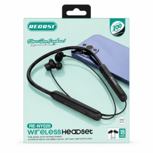 Recrsi RE-NY026 Wireless Bluetooth Neckband Headset