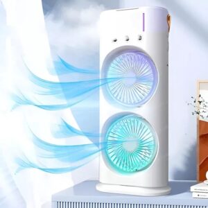 FADIUMS Portable Double-Ended Spray Fan with Humidifier