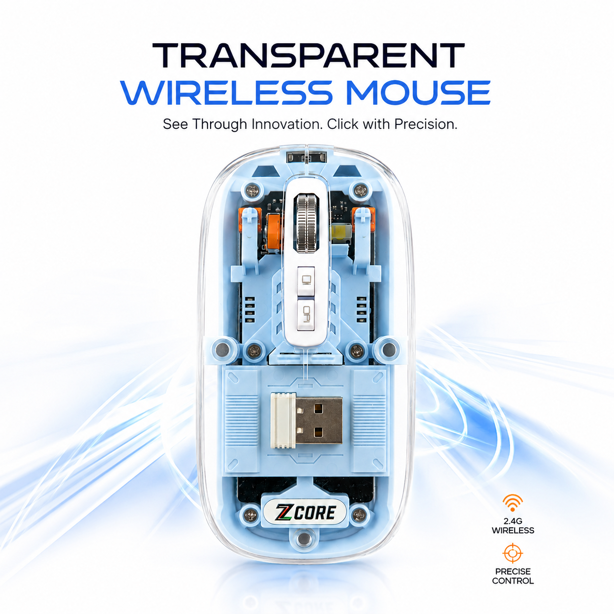 Transparent Wireless Mouse